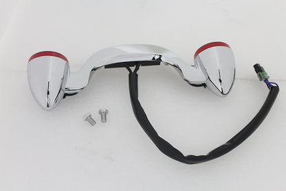 Chrome FLTRX Rear Turn Signal Bar Kit