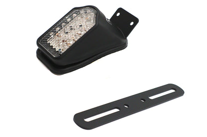Black Mini Tombstone Tail Lamp with Bracket