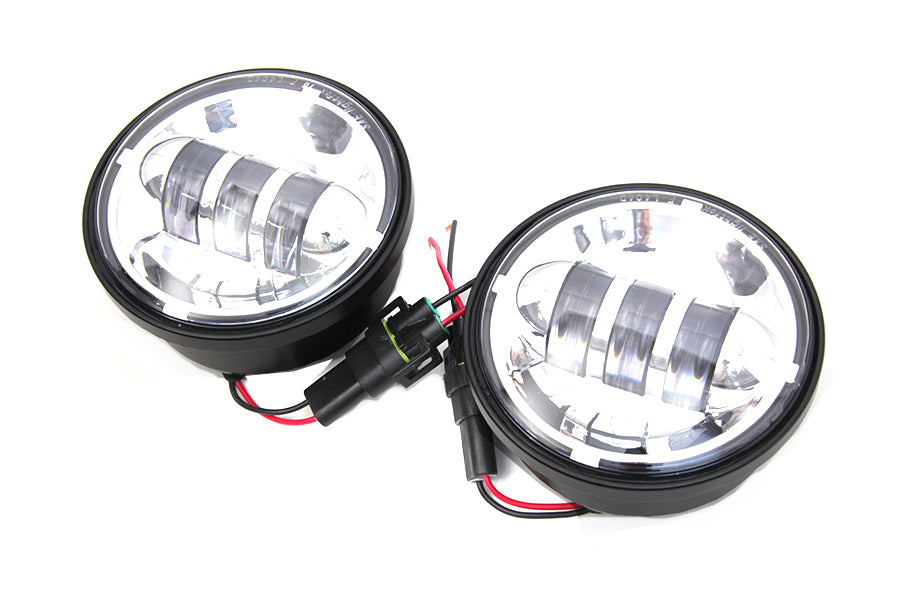 4-1/2 LED Spotlamp Assembly Chrome
