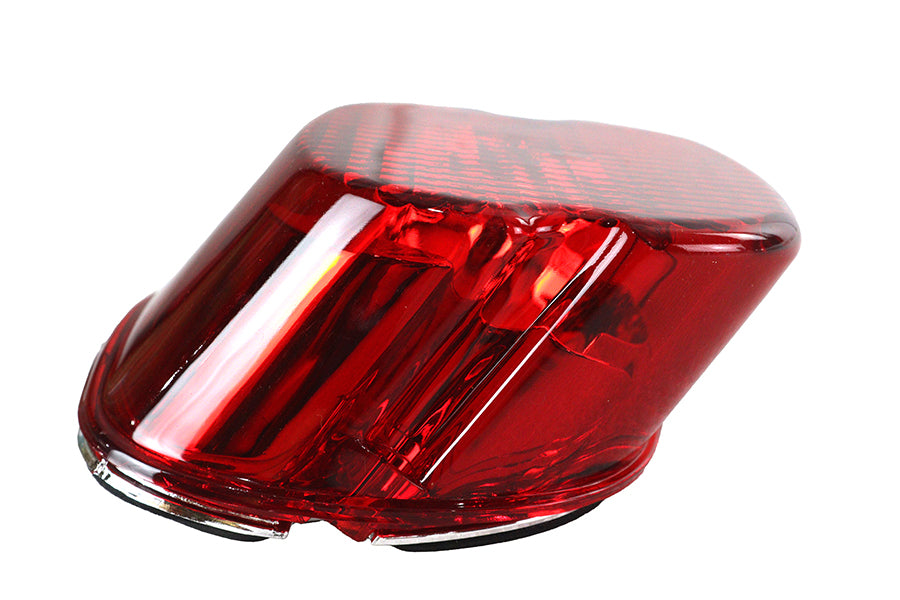 Tail Lamp Lens Laydown Style Red