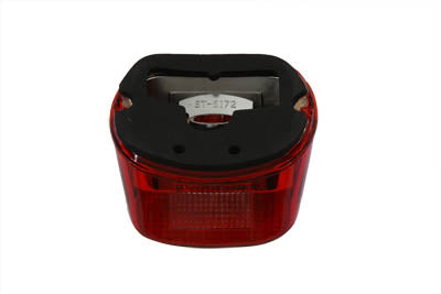 Tail Lamp Lens Laydown Style Red