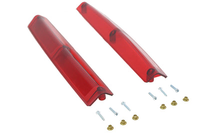 Tour Pak Red Side Marker Lamp Lens Set