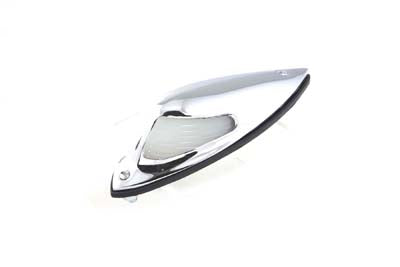 Replica Front Fender Lamp with Glass Lens 12 Volt