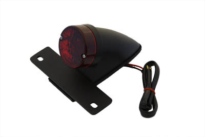 Black Sparto Sport Tail Lamp with Red Lens