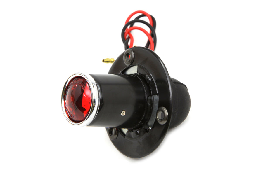 Black 1 Round Tail Lamp