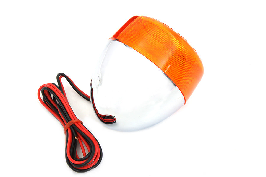 Chrome Turn Signal Assembly Front Right or Left