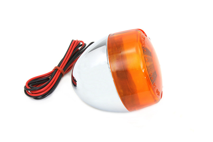Chrome Turn Signal Assembly Front Right or Left