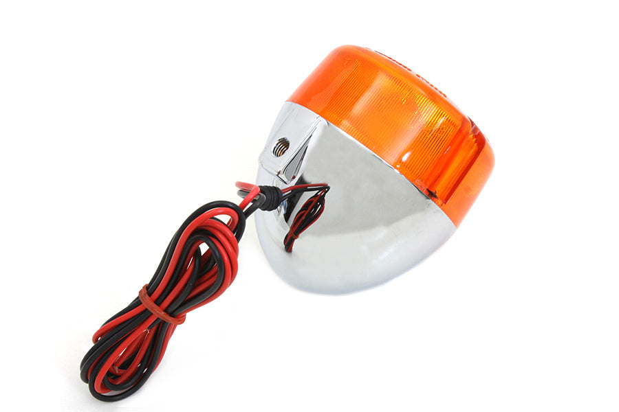 Chrome Turn Signal Assembly Front Right or Left