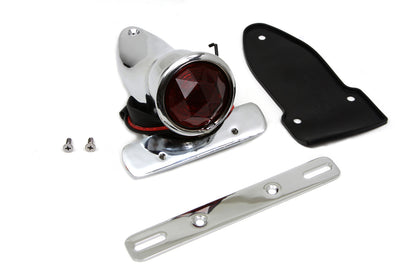 Bates Bobber Tail Lamp Assembly Chrome