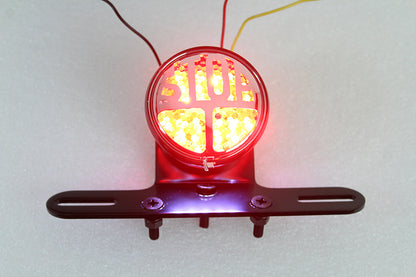 Round Stop" LED Tail Lamp Kit