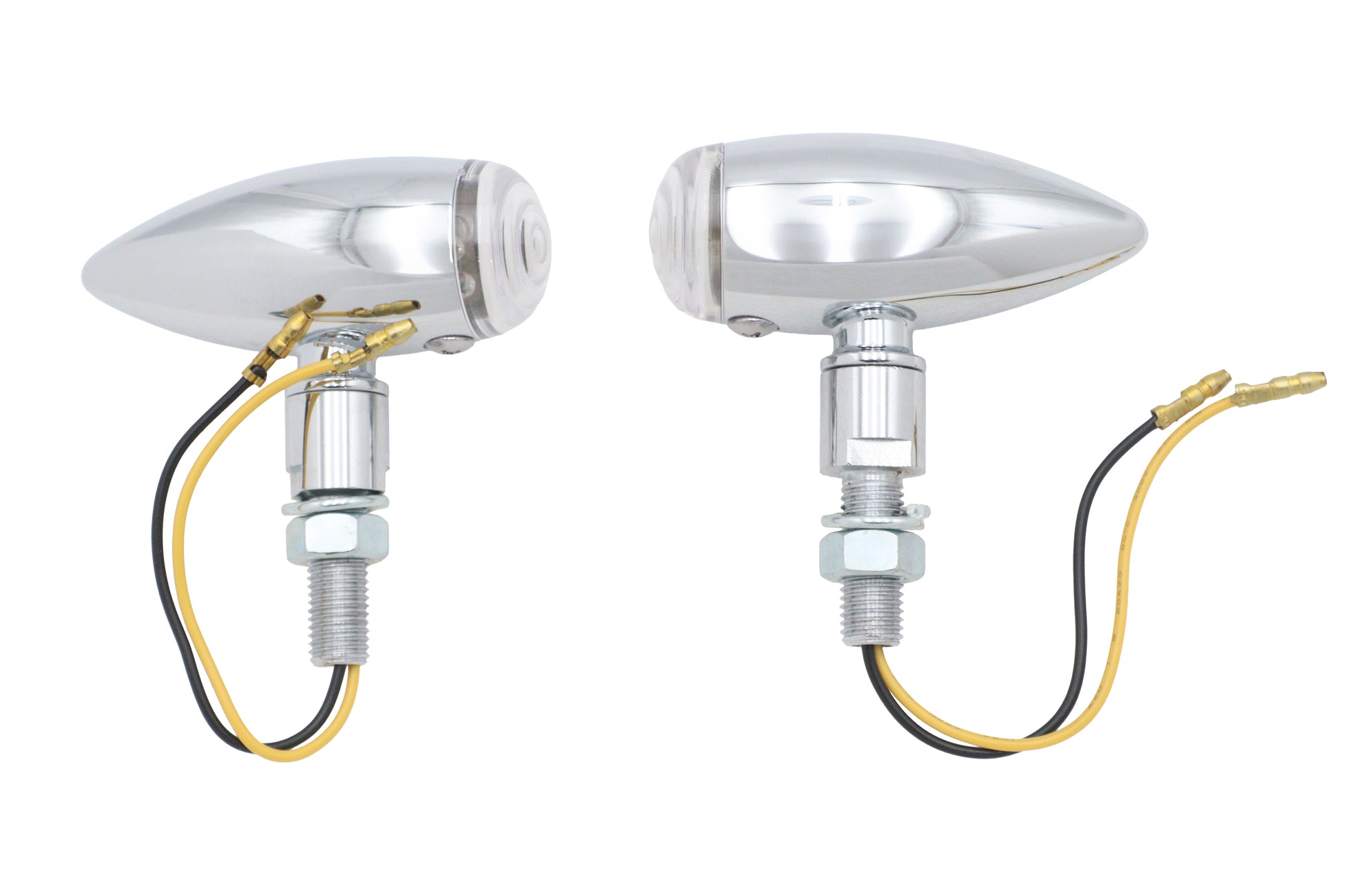 Mini LED Bullet Clear Lens Marker Lamp Set