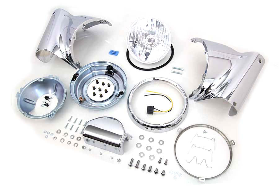 Headlamp Cowl Kit Chrome
