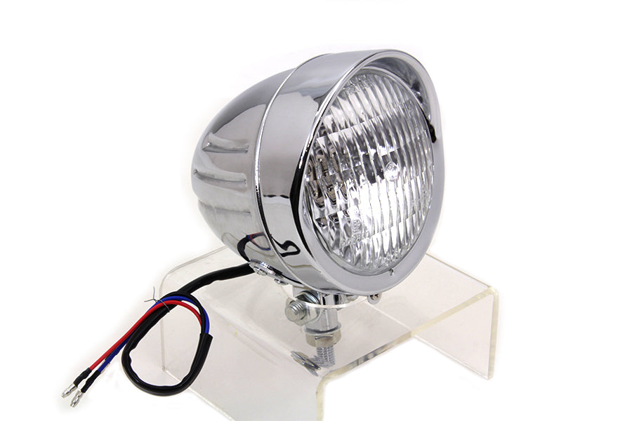 Chrome 4-1/2 Spotlamp Assembly