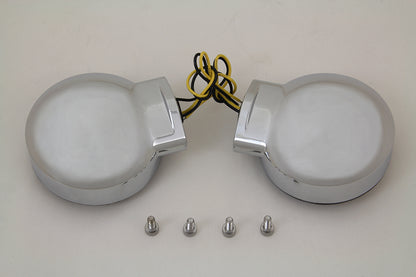 Chrome LED Turn Signal Set Rear