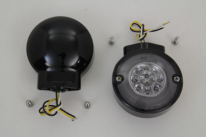 LED Turn Signal Set Front Black
