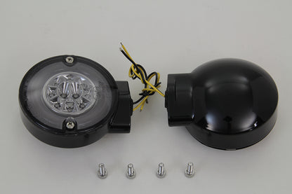 Black LED Turn Signal Set Rear
