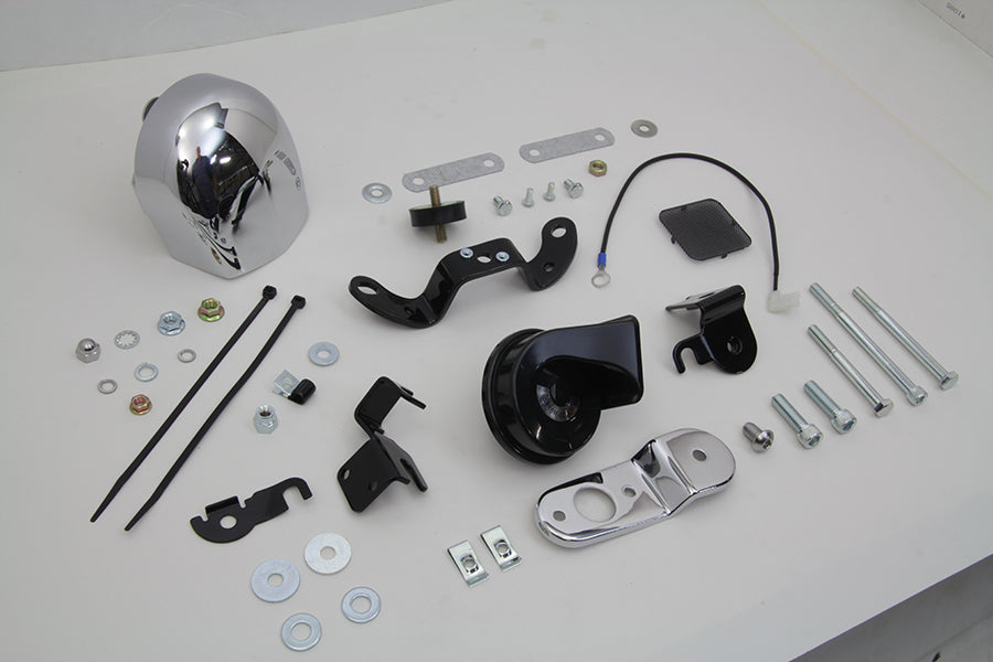 Softail and XL Chrome Horn Kit