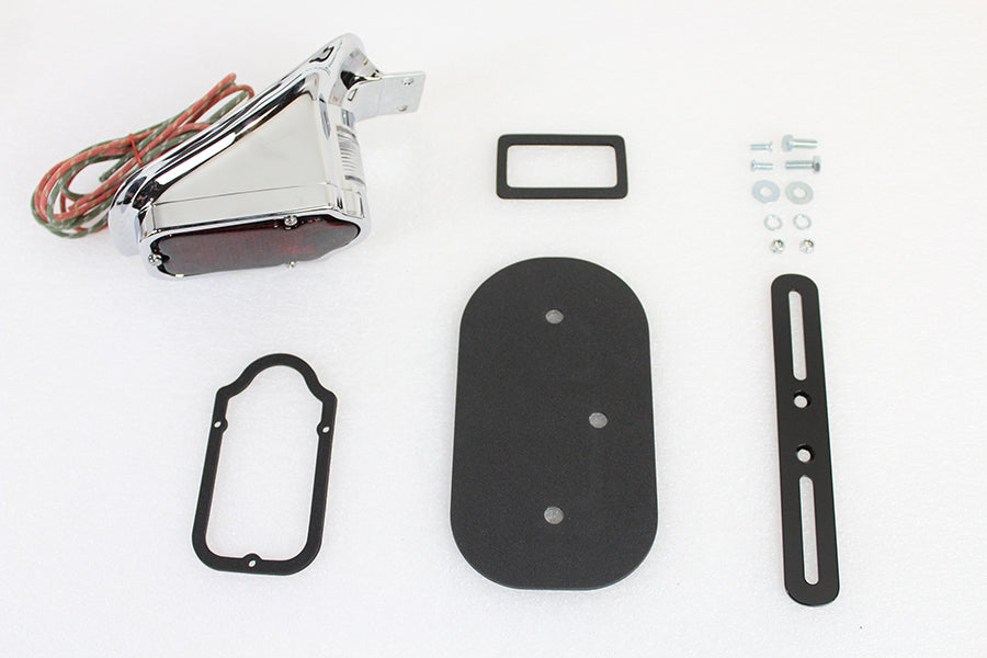 Replica Chrome Tombstone Style Tail Lamp Assembly