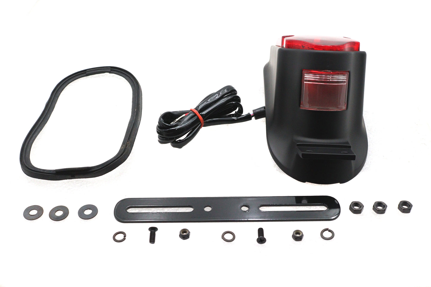 Black Tombstone Tail Lamp Assembly