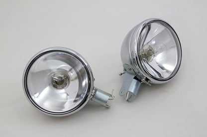 Replica Chrome Guide Spotlamp Set 6 Volt