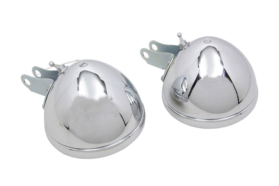 Replica Chrome Guide Spotlamp Set 6 Volt
