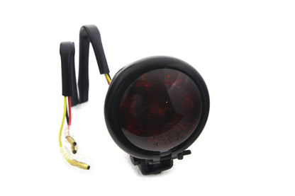 Round LED Tail Lamp with Red Lens