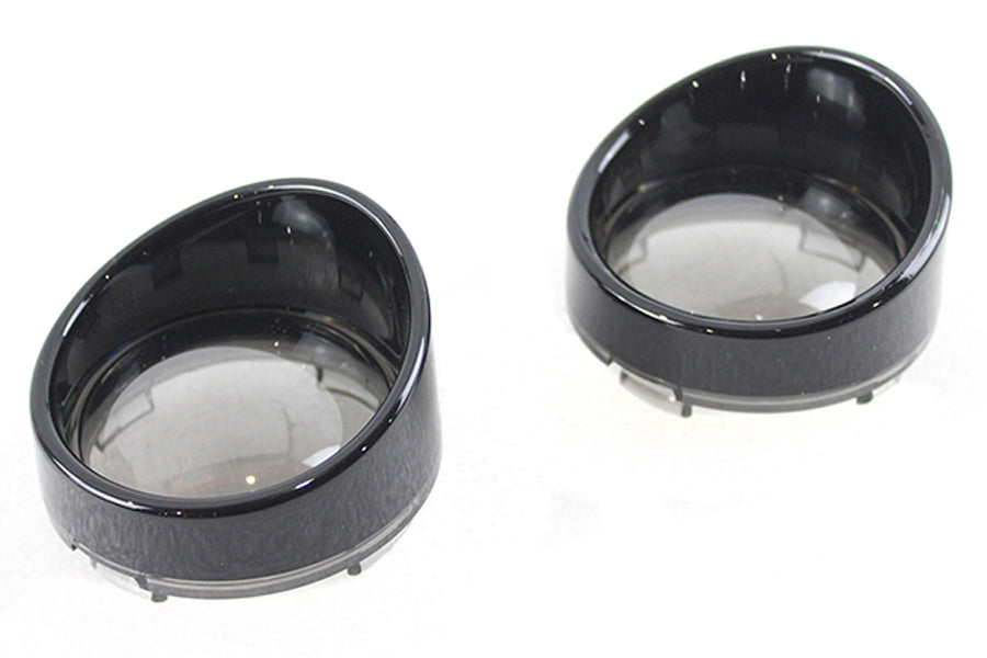 Deuce Style Turn Signal Visor Set Smoke