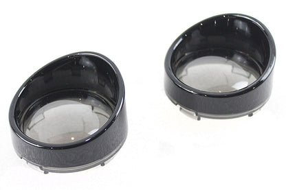 Deuce Style Turn Signal Visor Set Smoke