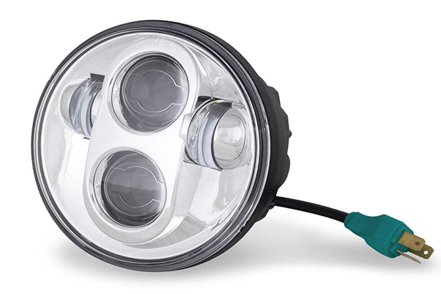 Cyron Urban 5-3/4 LED Headlamp Unit Chrome