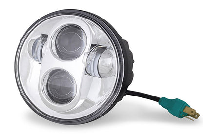 Cyron Urban 5-3/4 LED Headlamp Unit Chrome