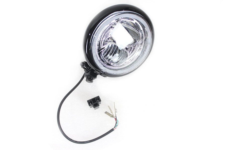 5-3/4 Bates Style LED Headlamp Black