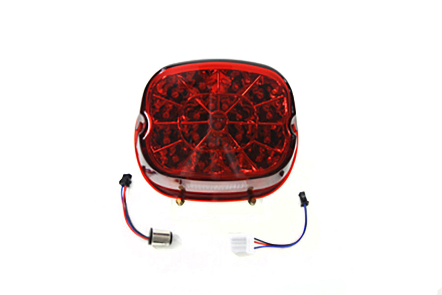 Lay Down Tail Lamp Assembly Red LED