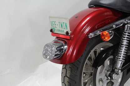 Lay Down Tail Lamp Assembly Smoked LED