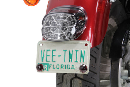 Lay Down Tail Lamp Assembly Smoked LED