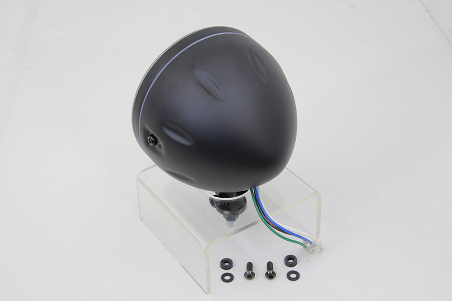 5-3/4 H4 Headlamp Unit Black