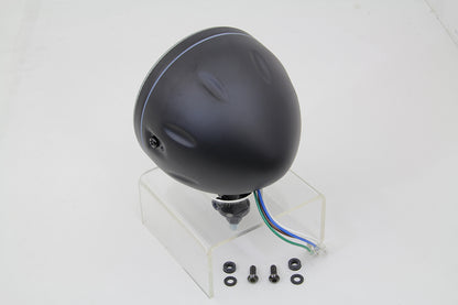 5-3/4 H4 Headlamp Unit Black