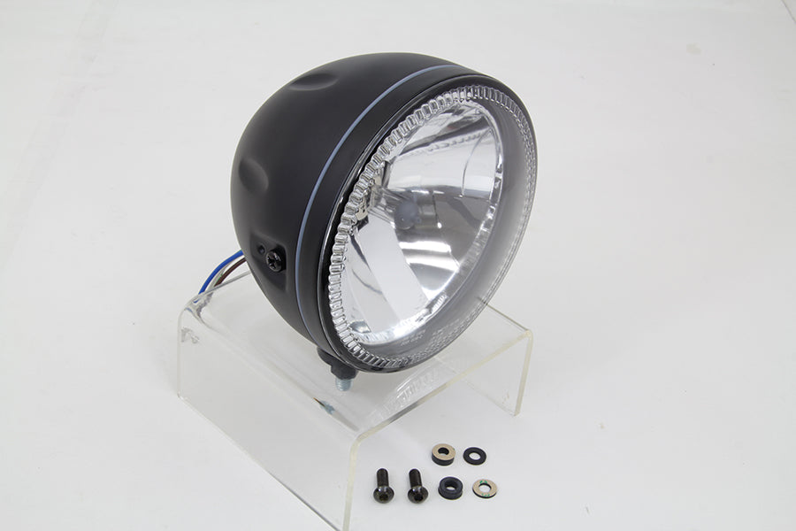 5-3/4 H4 Headlamp Unit Black