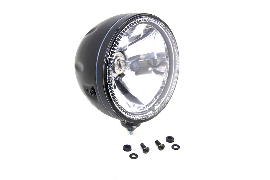 5-3/4 H4 Headlamp Unit Black