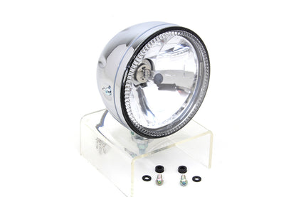 5-3/4 H4 Headlamp Unit Chrome