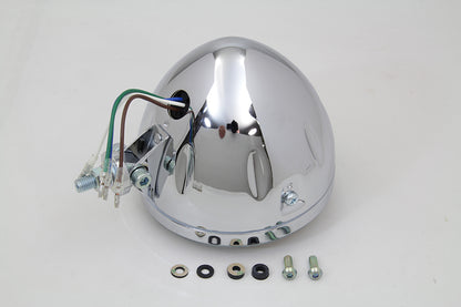 5-3/4 H4 Headlamp Unit Chrome