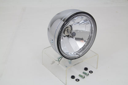 5-3/4 H4 Headlamp Unit Chrome