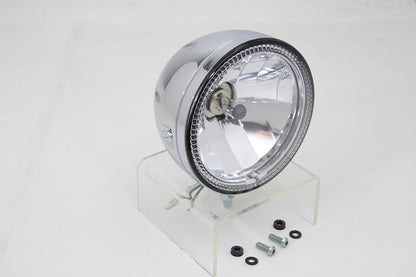 5-3/4 H4 Headlamp Unit Chrome