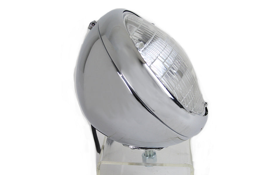 Vintage 7 Round Headlamp 6 Volt
