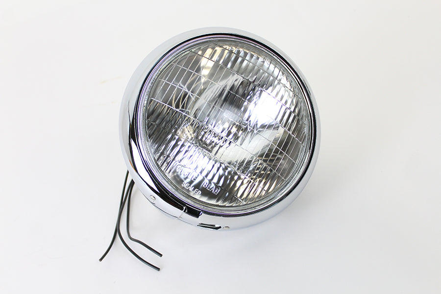 7 Round Headlamp 6 Volt