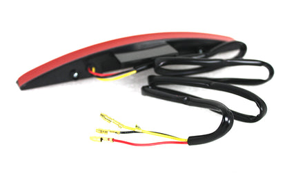 Slice Style LED Fender Mount Tail Lamp with Red Lens