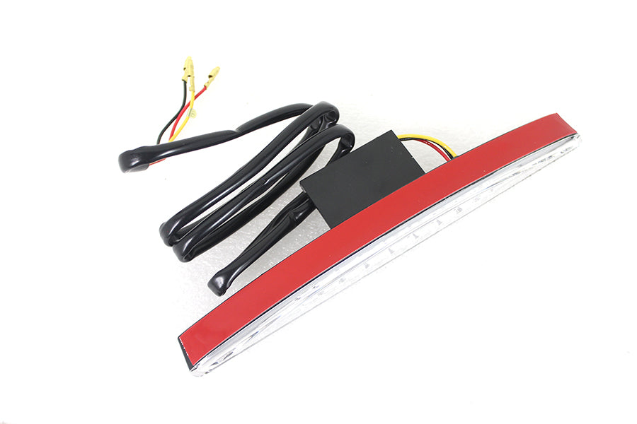 Slice Style LED Fender Mount Tail Lamp with Clear Lens