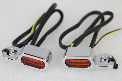 Chrome LED Turn Signal Set