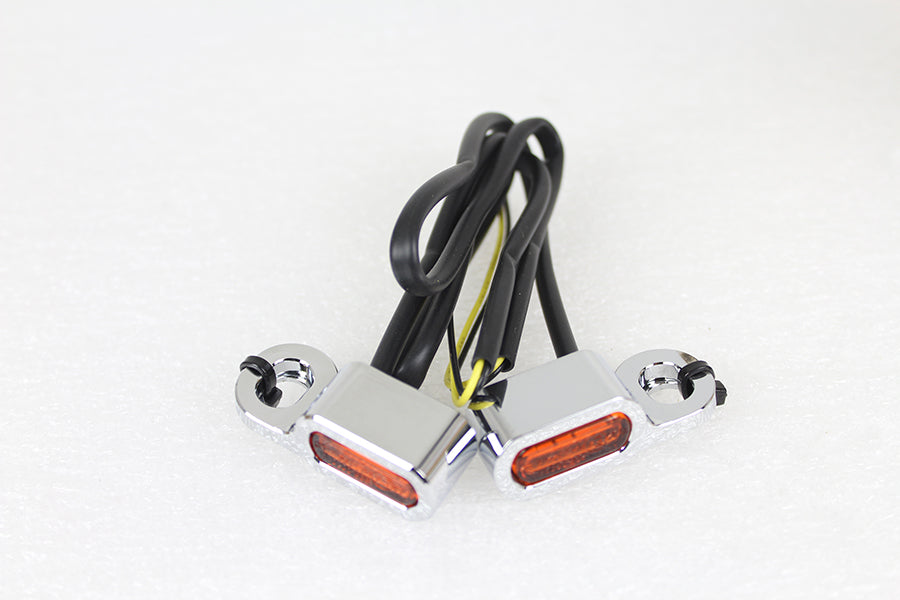 Chrome LED Turn Signal Set