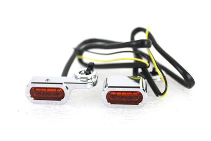 Chrome LED Turn Signal Set