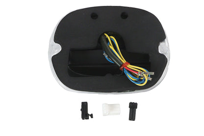 Chrome Lens Tail Lamp with LED Turn Signals